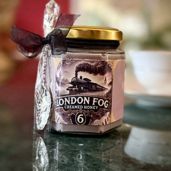 Limited Edition London Fog Earl Grey Latte Creamed Honey – Elegant Gift for Tea Lovers"